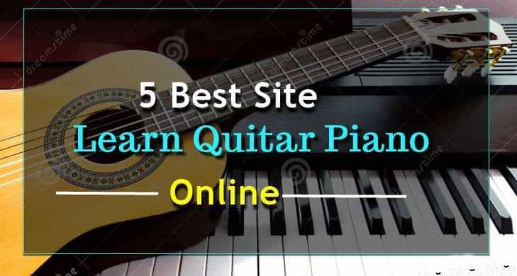 Guitar piano website