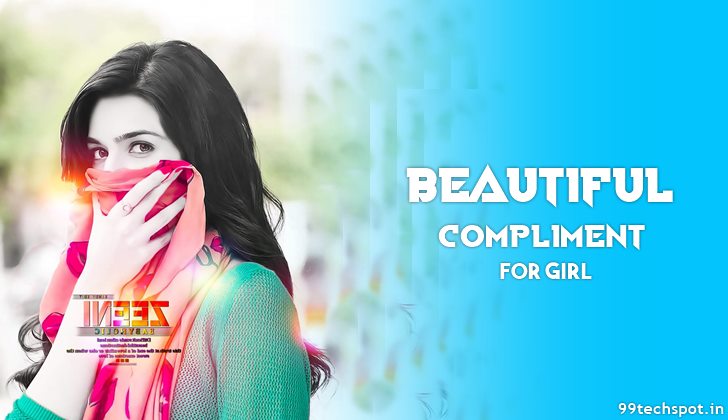 Beautiful compliment for girl