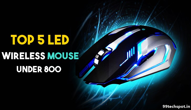 best led wireless mouse under 800