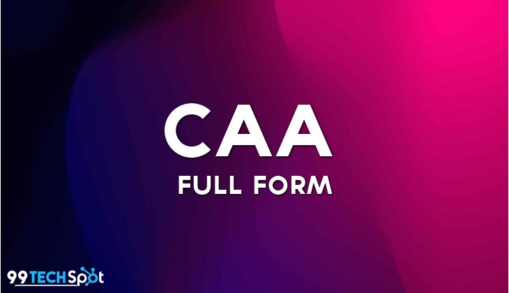 CAA Full Form 