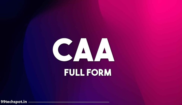 CAA Full Form 