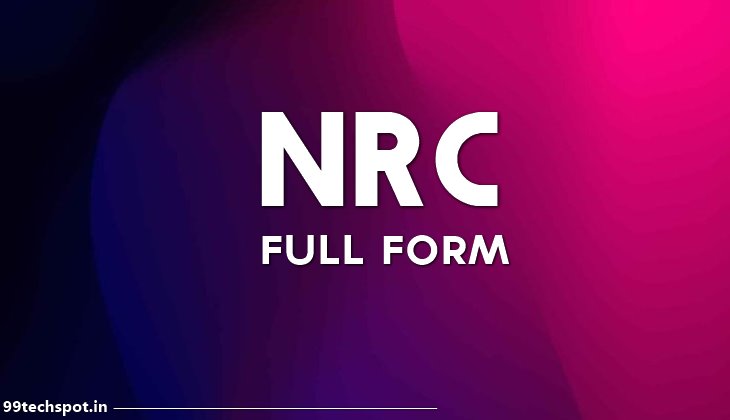 NRC FULL FORM 