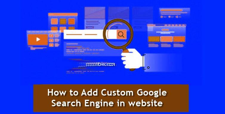How To Add Google Custom Search Box On Website