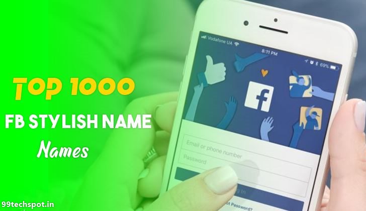 1000+ Top Facebook Stylish Names 2022
