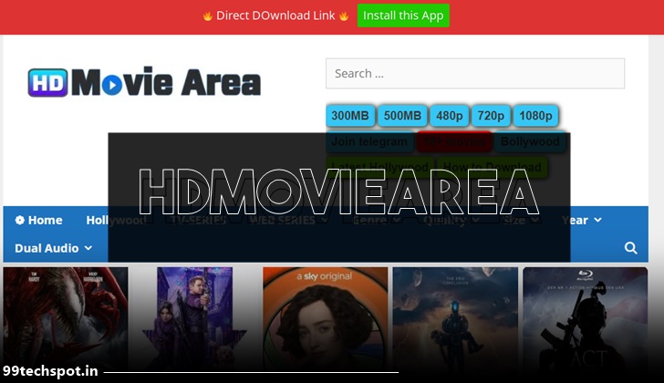 HDMoviearea – HD 300MB Movies, 480p Movies, 720p Movies Free Download