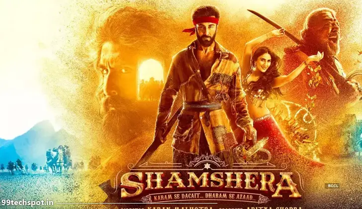 Shamshera Full Movie Download Available on Tamilrockers and Telegram to Watch Online
